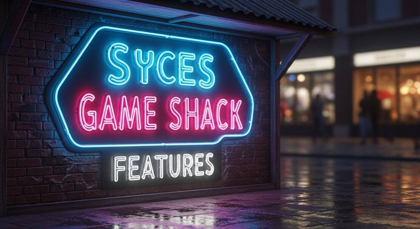 Syces Game Shack Features