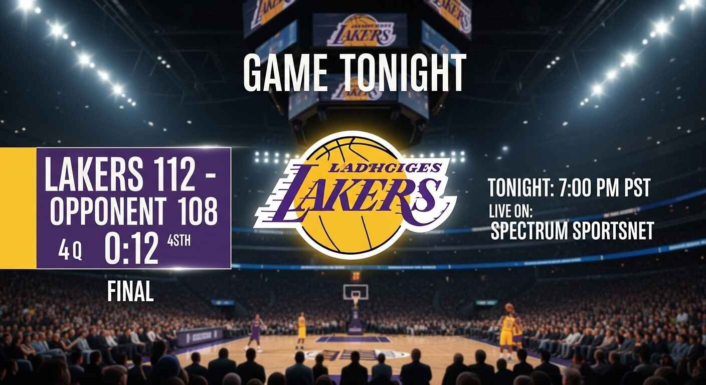 Lakers Game Tonight