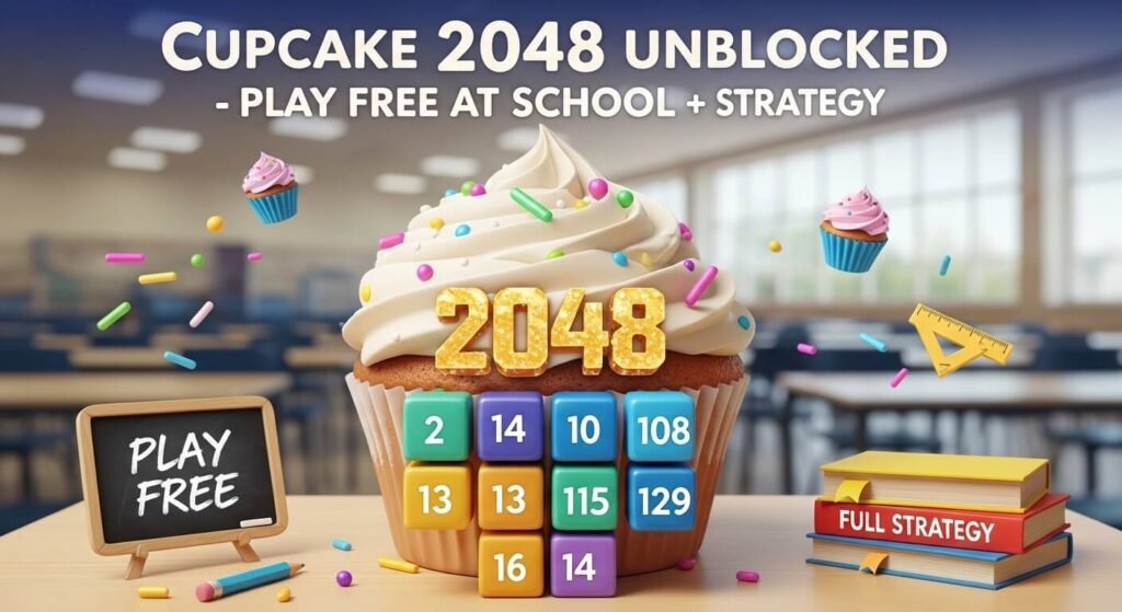 Cupcake 2048 Unblocked — Play Free at School + Full Strategy