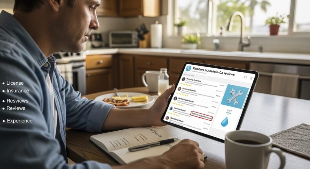 Homeowners: What to Look for When Hiring Plumbers in Anaheim Ca