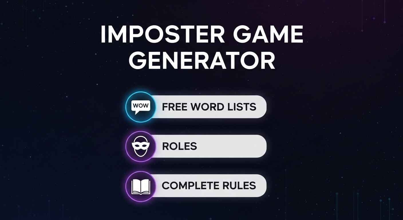 How to Run the Imposter Game Without Cards or Paper