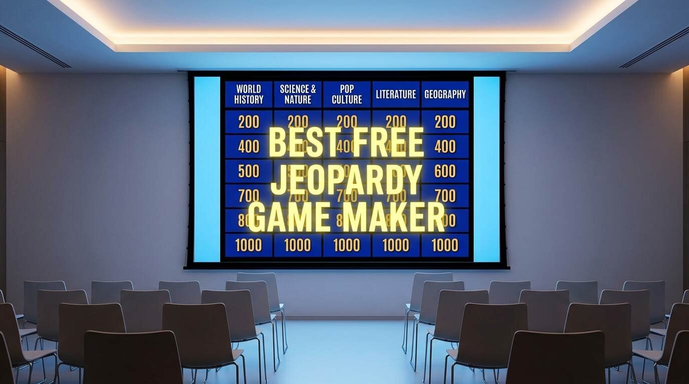 Jeopardy Game Maker