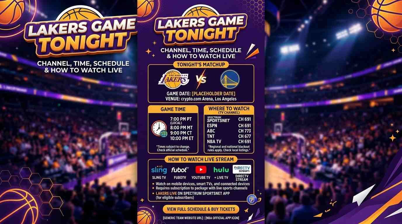 Lakers Game Tonight