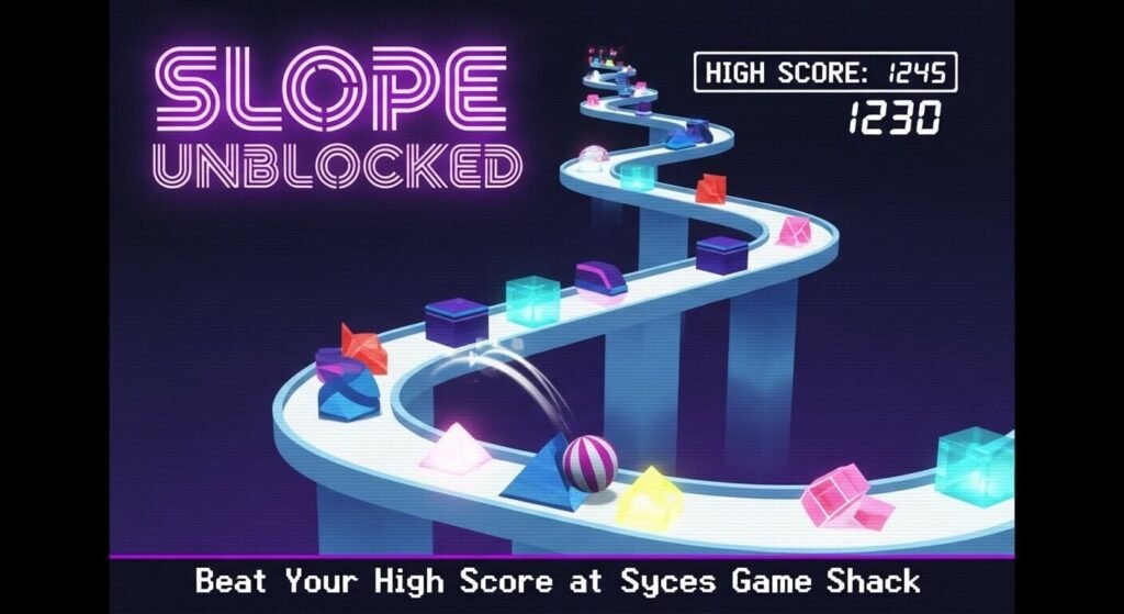 Slope Unblocked - Beat Your High Score at Syces Game Shack