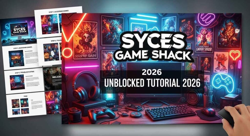 Syces Game Shack Google Slides Tutorial — Setup in 3 Minutes