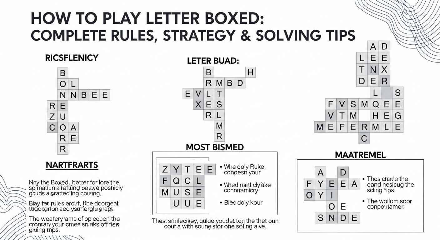 What Is the NYT Letter Boxed Game?
