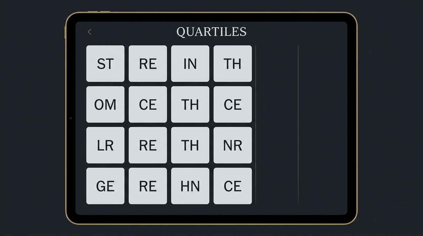What Is the NYT Quartiles Game?