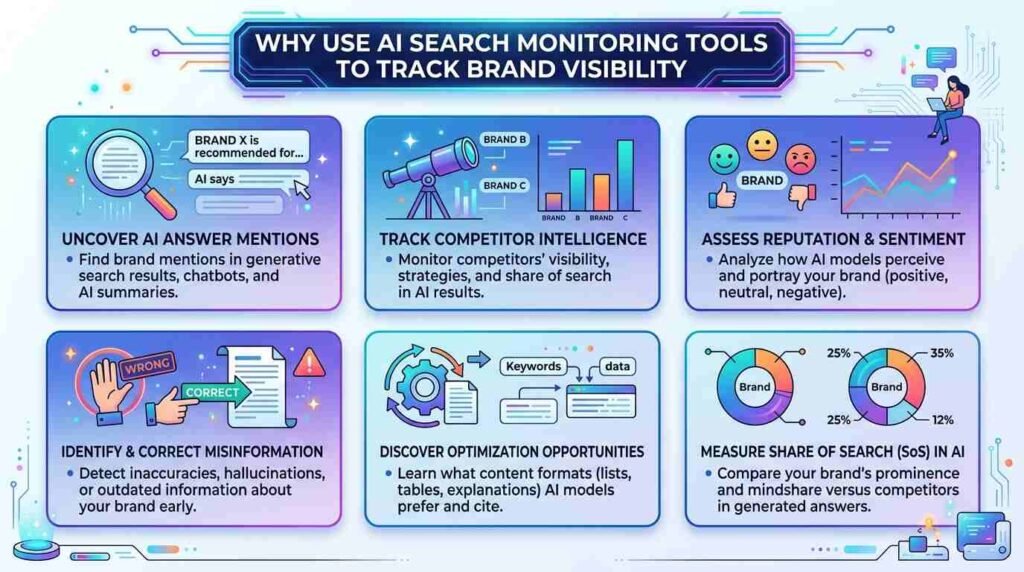 Why Use AI Search Monitoring Tools