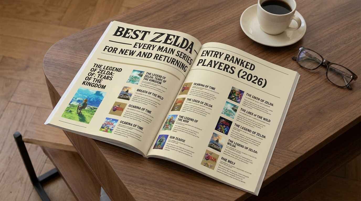 Every Major Zelda Game Ranked