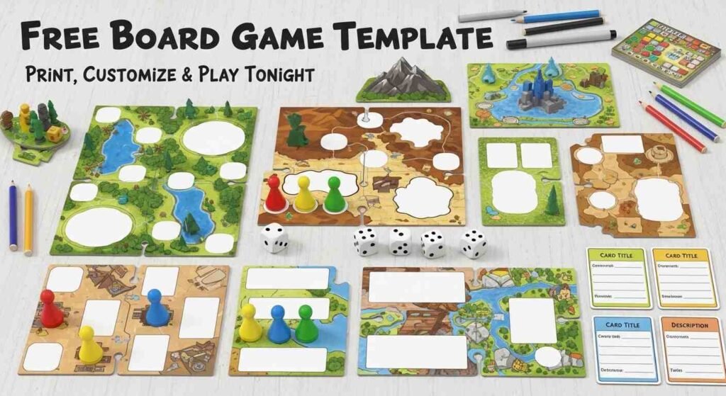 Free Board Game Template