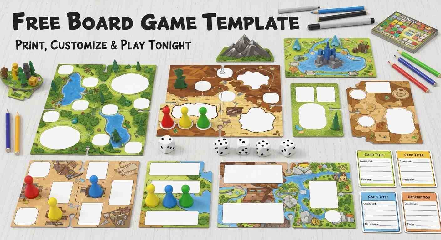 Free Board Game Template