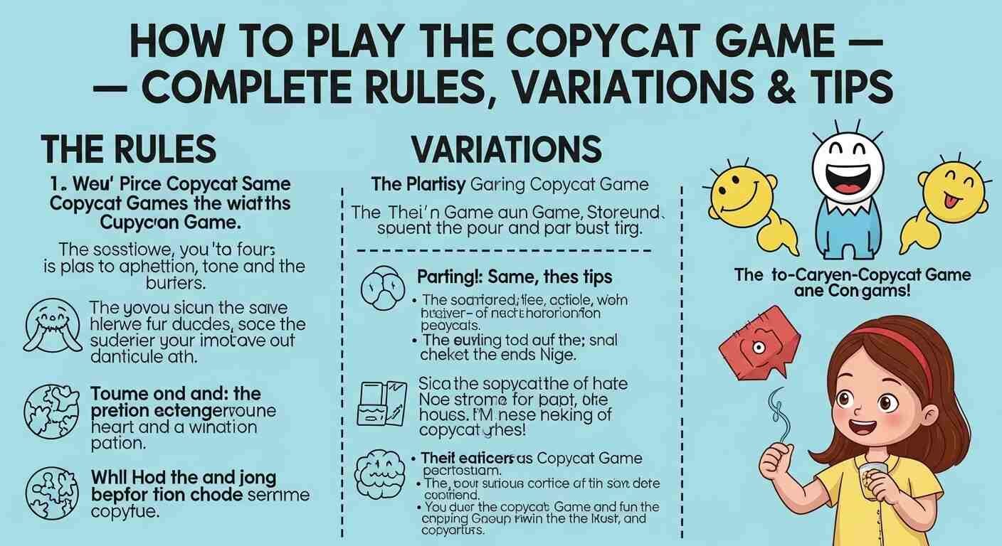 How to Play the Copycat Game — Complete Rules, Variations & Tips
