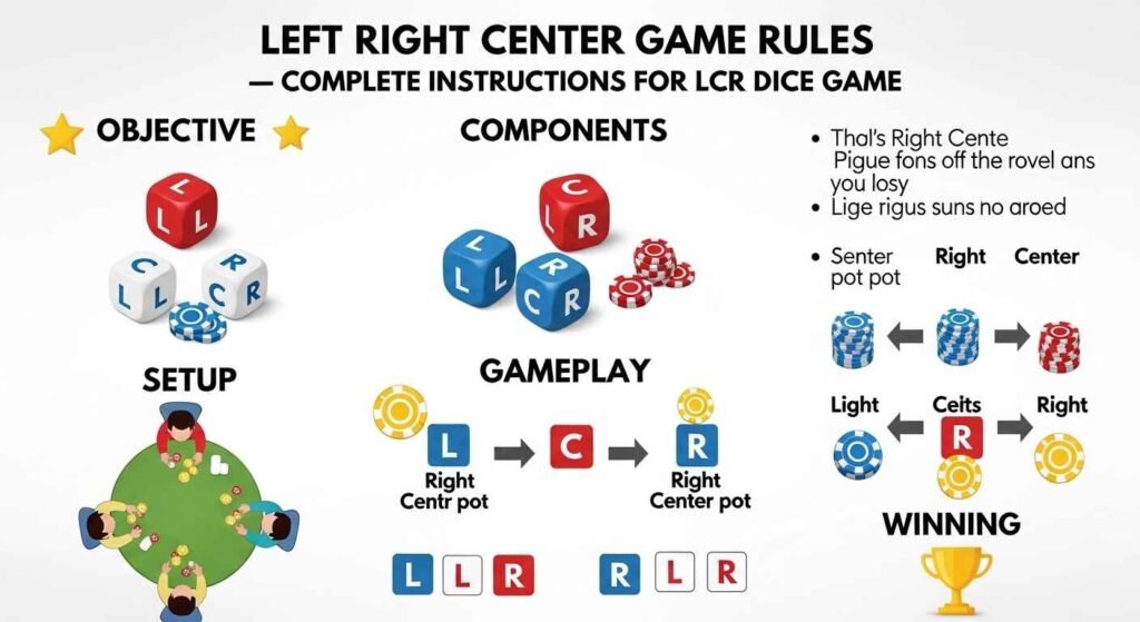 Left Right Center Game Rules