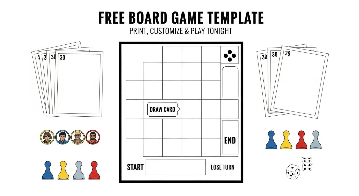 What Is a Board Game Template?